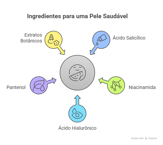 Ingredientes Indicados para Limpeza de Pele Mista - Jolia - Skincare Começa Aqui