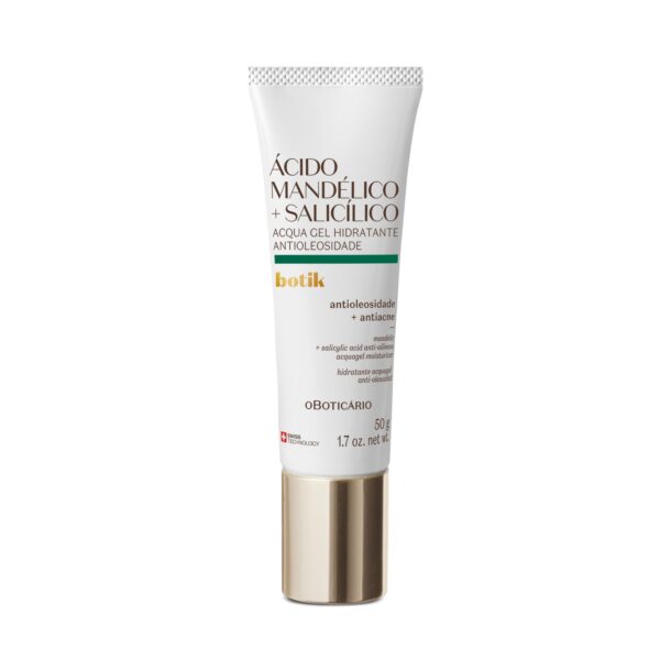 Ácido Mandélico + Salicílico Acqua Gel Hidratante Antioleosidade da Botik