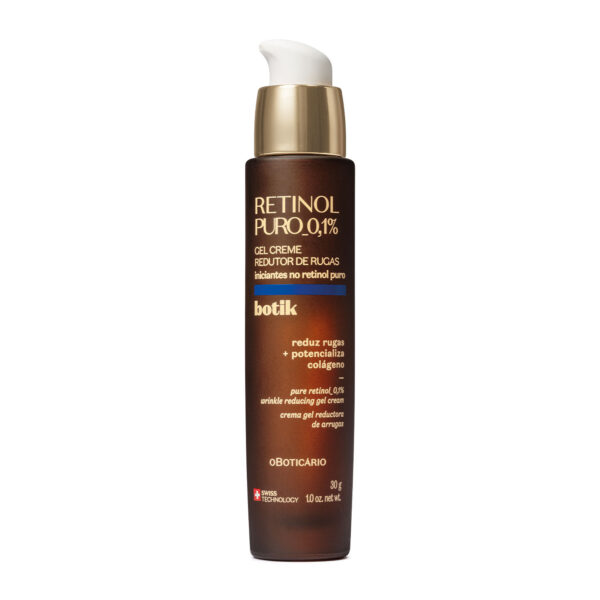 Retinol Puro Gel Creme Redutor de Rugas da Botik