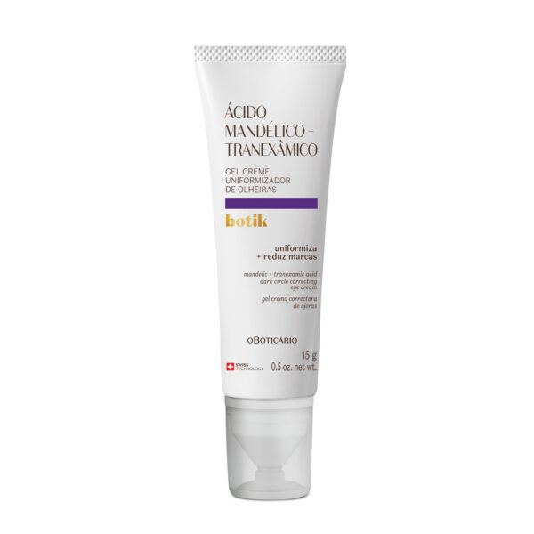 Ácido Mandélico + Tranexâmico Gel Creme Uniformizador de Olheiras da Botik