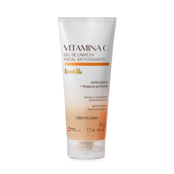 Vitamina C Gel de Limpeza Facial Antioxidante da Botik